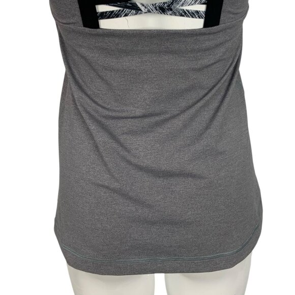 Lululemon Hot To Street Tank Top 8 Heathered Slate Slate Gray - Picture 12 of 14